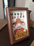 山迪開(kāi)業(yè)禮物財神爺沙金小元寶爆單擺件店鋪前臺玄關(guān)招財裝飾喬遷禮品 財神偏愛(ài)-6寸胡桃色 曬單實(shí)拍圖