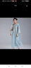 俞兆林（YUZHAOLIN）媽媽裝雪紡衫套裝中老年女裝奶奶兩件套老年人衣服老年女裝夏季 綠花 3XL （120-130斤） 曬單實(shí)拍圖