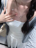 沐霓連衣裙子春夏女裝2025新款法式氣質(zhì)溫柔休閑慵懶風(fēng)顯瘦套裝半身裙 開衫吊帶半身裙三件套有胸墊L 曬單實(shí)拍圖