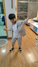 G.DUCKKIDS男童夏裝套裝兒童西裝三件套2022夏季新款小男孩花童禮服寬松休閑 01款西服灰色qkcaiig 140 建議身高125-135cm左右10-11歲 曬單實拍圖
