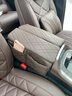拓比應寶馬新X5L扶手箱保護套ix3x4X6X7增高墊i3系4車(chē)內用品5系6gt收納 寶馬19-25款X5X67扶手箱保護套摩卡棕 曬單實(shí)拍圖