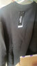 慈良棉新款春季長(cháng)袖t恤男潮流純色修身圓領(lǐng)體恤男韓版簡(jiǎn)約打底裝上衣 黑色 XL (120斤-135斤) 曬單實(shí)拍圖