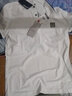啄木鳥(niǎo) 夏季T恤男棉短袖修身潮流韓版青年男士翻領(lǐng)T恤領(lǐng)半袖PoIo打底 7062白色 L 【建議100-115斤】 曬單實(shí)拍圖