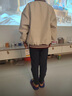 史努比兩面穿兒童外套春秋2024潮棒球服外套韓版男女童學(xué)生中童上衣夾克 紅色 130cm（45-52斤以內(nèi)） 曬單實(shí)拍圖