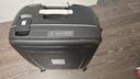 新秀麗（Samsonite）歐洲進(jìn)口時(shí)尚純色卡扣拉桿箱男女旅行行李箱 10U黑色 25英寸托運箱 曬單實(shí)拍圖