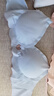 ZYZART少女文胸高中生15到18歲學(xué)生軟支撐內(nèi)衣聚攏美背胸罩夏薄款女 淺藍(lán)色 XL（38/85ABC） 曬單實(shí)拍圖