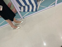 7or9茉莉 白色高跟鞋新款鞋子女設(shè)計(jì)感5cm通勤尖頭時(shí)尚舒適單鞋夏 茉莉5cm 配飾需要另外購買 40 曬單實(shí)拍圖