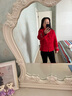 啄木鳥(niǎo)民族風(fēng)棉衣女冬季短款夾棉外套中式唐裝女棉服復古刺繡立領(lǐng)小棉襖 2131款 紅色棉衣 2XL 建議體重110-125斤 曬單實(shí)拍圖