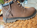 卡特（CAT）工裝靴馬丁靴牛皮鞋子男士防滑短靴商場(chǎng)同款男靴DOUB 棕色 43 曬單實(shí)拍圖