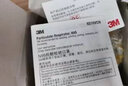 3M 8210防塵口罩N95罩杯形防顆粒物飛沫粉塵編織頭帶式工業(yè)口罩 8210V帶閥頭戴口罩-10只（1盒） 曬單實拍圖