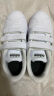 adidas「T头鞋」VL COURT板鞋小白鞋德训鞋男小童阿迪达斯轻运动 白色/黑色 30.5(180mm) 实拍图