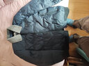 羅蒙【純羊毛領】鴨絨羽絨服男士冬季翻領短款爸爸保暖工裝羽絨外套男 曬單實拍圖