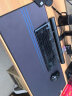 达尔优（dareu）PG-D94平行线电竞游戏鼠标垫超大号 900*400*4mm加厚锁边办公键盘电脑书桌垫 蓝黑色 实拍图