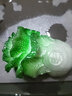 矜瓷 變色白菜茶寵擺件精品可養(yǎng)創(chuàng)意個性百財茶玩茶具茶道配件 變色白菜茶寵(百財) 曬單實拍圖