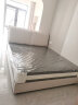 帕沙曼（pashaman）双人床落地北欧现代简约奶油软包主卧布艺实木家具DB50747R 1.8米 实拍图