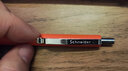 施耐德超順滑圓珠筆德國進(jìn)口施耐德K15原子筆高顏值按壓式商務(wù)辦公簽字小學(xué)生用油性黑色藍色筆芯子彈頭 橙桿【藍芯】 0.5mm 曬單實(shí)拍圖