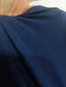 羅蒙（ROMON）冰絲涼感T恤男士短袖夏季薄款速干中年polo領(lǐng)衫上衣服爸爸男 淺灰+紅色【兩件優(yōu)惠裝】 3XL 185 曬單實(shí)拍圖