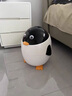 ABEPC垃圾桶家用2024新款客廳輕奢高檔帶蓋宿舍臥室大容量紙簍可愛(ài)創(chuàng  )意 企鵝男孩垃圾桶 曬單實(shí)拍圖