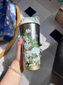DICAZEE純鈦保溫杯高檔女生高顏值便攜男士喝水泡花茶咖啡杯生日禮物 白玫瑰【純鈦】 520ml 曬單實(shí)拍圖
