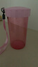 特百惠（Tupperware）雅致2件套300ML塑料杯男女士學(xué)生兒童夏季水杯子戶(hù)外便攜 隨機色 曬單實(shí)拍圖