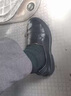 卡帝樂(lè )鱷魚(yú)（CARTELO）皮鞋男新款男士真皮大頭皮鞋軟皮套腳休閑鞋子一腳蹬圓頭透氣皮鞋 黑色 單層皮 標準碼 44 曬單實(shí)拍圖