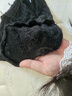 獨(dú)束大碼女裝24秋冬新款肌理感蕾絲打底衫微胖mm時(shí)尚百搭顯瘦小衫 星空黑 2XL (尺碼：4) 曬單實(shí)拍圖