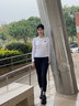 果凡夏季跑步運動速干壓縮褲男女透氣健身訓(xùn)練高彈緊身褲馬拉松運動褲 夜空黑-女款 XL 曬單實拍圖