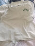 魅奇思華夫格字母刺繡polo領(lǐng)短袖t恤女2024夏季新款設(shè)計感小眾寬松上衣 灰色 M 曬單實拍圖