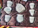 井瓷景德鎮(zhèn)描金玲瓏蓋碗功夫茶具整套裝高端茶杯送長輩領導客戶禮物 描金玲瓏蓋碗套裝 曬單實拍圖