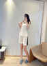 從心睡衣女夏季純棉無(wú)袖背心短褲薄款寬松大碼休閑運動(dòng)女士家居服套裝 O5621 M 女 [高150-160重80-100斤] 曬單實(shí)拍圖