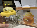 Hello Kitty三麗鷗高硼硅玻璃杯帶蓋水杯蜜罐杯子高顏值兒童可愛(ài)蜜罐杯果汁杯 帕恰狗蜜罐玻璃杯 曬單實(shí)拍圖
