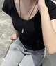中國黃金（CHINA GOLD）和田玉吊墜男女款竹節項鏈玉石掛墜情人節實(shí)用生日禮物送女友媽媽 今/次日達*和田玉竹節項鏈【玉珠+黑繩】 曬單實(shí)拍圖