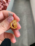 千影珠寶黃金耳環(huán)9999足金耳飾素金耳扣男女款鉆石面耳圈送老婆按克重 三層面重約3.92-4.2g(含工費(fèi)25) 曬單實(shí)拍圖