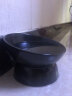 派乐特宠物猫碗陶瓷黑色猫咪食盆喝水狗饭碗高脚斜口防打翻1个装 实拍图