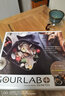 GOURLAB日本巖谷微波爐專用加熱容器 食品烹調(diào)料理飯盒蒸盤懶人做飯神器 【黑色】 大號(hào)1個(gè)（帶濾油板） 曬單實(shí)拍圖