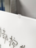 齊富戎華圓盤磁性鋼化玻璃白板帶輪支架式移動辦公商用黑板家用教學培訓班兒童涂鴉畫板記事白色磁吸寫字板 (磨砂啞光)60*90CM+V型塑鋼圓盤支架 曬單實拍圖