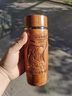 Aseblarm泡茶杯子木雕刻字內(nèi)膽水杯茶杯保溫杯商務(wù)車載杯辦公杯男士女士 黃花梨-一帆風(fēng)順 曬單實(shí)拍圖