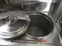 諾蔻（NOMGAL）煮面爐商用雙頭304不銹鋼雙桶節能智能變頻多功能保溫電熱燃氣煮面桶湯粉面冒菜麻辣燙米線(xiàn) 【預約定時(shí)定溫】50型平底 方55L+圓100L 曬單實(shí)拍圖