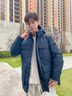 beanpole90%鵝絨 濱波秋冬男士多口袋工裝風(fēng)羽絨服 藏青色 S 170/88A 曬單實拍圖