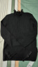 lagogo秋冬新款黑色蕾丝针织衫女修身打底上衣内搭毛衣小衫 黑色(W1) 165/L/40 实拍图