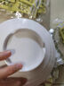 貝萊恩A5食品級密胺碗白色大碗湯碗面碗面館專用碗商用餐具塑料碗拉面碗 8英寸加厚螺紋碗 曬單實拍圖