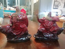王朝記憶 紫砂關(guān)公擺件 陶瓷手雕關(guān)公關(guān)二爺關(guān)羽武財神關(guān)公擺件財神爺佛像喬遷開(kāi)業(yè)商務(wù)公司工藝裝飾禮品 文武關(guān)公（2尊套裝） 曬單實(shí)拍圖