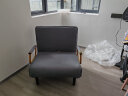 星奇堡 沙发床可折叠两用多功能双人折叠床单人小户型家用沙发 190*80CM 灰色(带腰枕） 实拍图