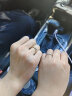 RHODON 情侣戒指个性对戒简约一对闭口925银指环学生小众设计感素圈订婚 女款（9#~17#）下单备注尺码 实拍图
