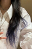 忆丝芸染发剂植物潮色染发膏纯遮盖白发非泡泡染头发剂男女士 烟蓝色 实拍图