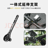 洛克兄弟 自行車(chē)燈吊裝前燈夜騎支架強光手電筒山地公路車(chē)騎行裝備 1000流明快拆前燈+一體扁把支架 曬單實(shí)拍圖