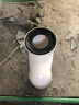 潛水艇（Submarine）馬桶移位器坐便器坑距移位坐蹲便器下水防堵塞漏水耐老化110管徑 移位12.5厘米 曬單實拍圖