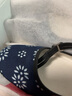 步瀛齋女鞋 春夏季老北京布鞋女 手工千層底 經(jīng)典百搭 一字帶繡花鞋 深藍色 38 曬單實(shí)拍圖