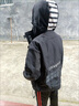G.DUCKKIDS童裝男童運(yùn)動(dòng)外套春秋2023新款5-15歲中大男童沖鋒衣男孩連帽上衣 黑色 織帶風(fēng)衣【春秋款】 150 150碼適合身高140厘米左右 曬單實(shí)拍圖