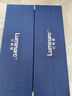 樂美雅 Luminarc 無鉛玻璃水杯薩通凝彩直身杯啤酒杯 矮款冰藍(lán)6支裝（320ML）+杯盤 曬單實(shí)拍圖